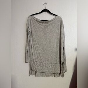 We The Free Women's Boat Neck Long Sleeve Casual Shirt